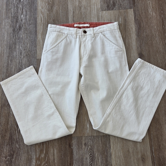 Freenote Cloth Men's Straight Leg Casual Denim Zip-up Pants Pockets sz 29 - Picture 15 of 16